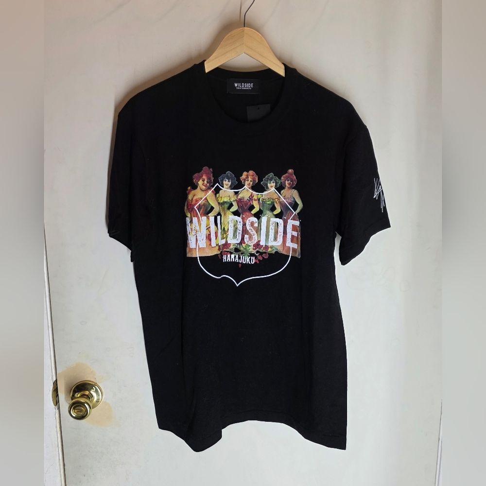 WILDSIDE YOHJI YAMAMOTO HARAJUKU Show Girl SS T-shirt
